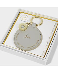Katie Loxton Birthstone Keyring - June